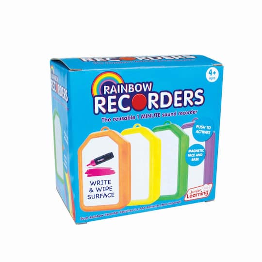 Junior Learning&#xAE; Rainbow Recorders Set